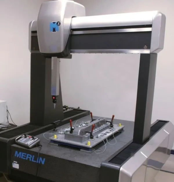 CMM coordinate measuring machine front view