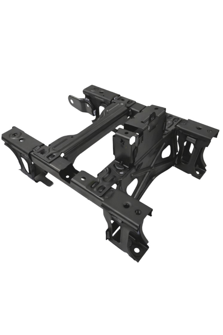 Seat podium assembly side view