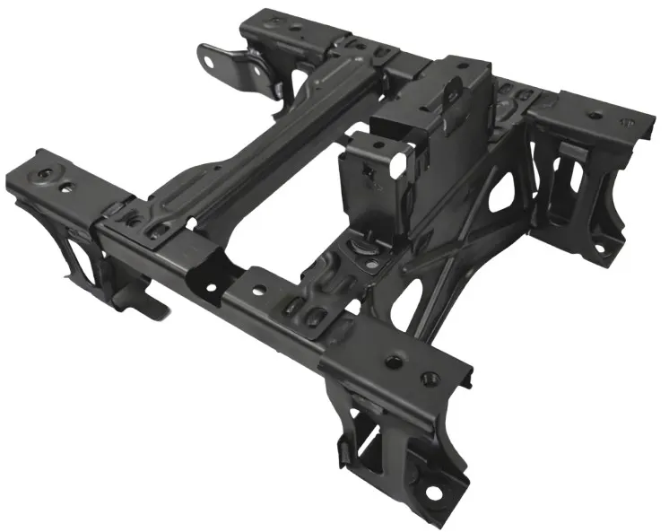 Seat podium assembly side view