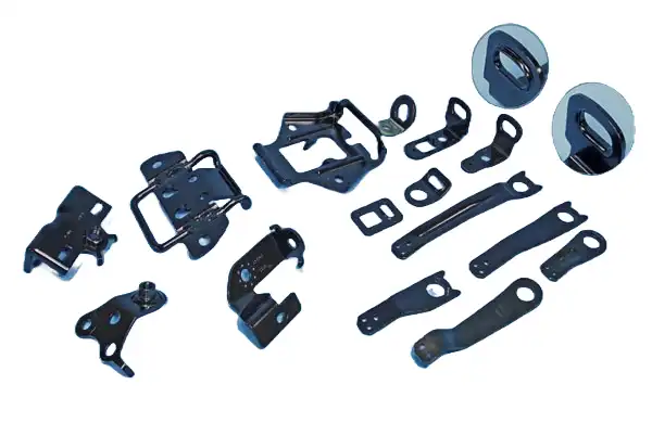 Brackets, rerouters, anchors and straps