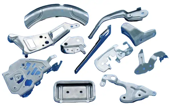 Door lock, hand brake, fuel door and body support parts
