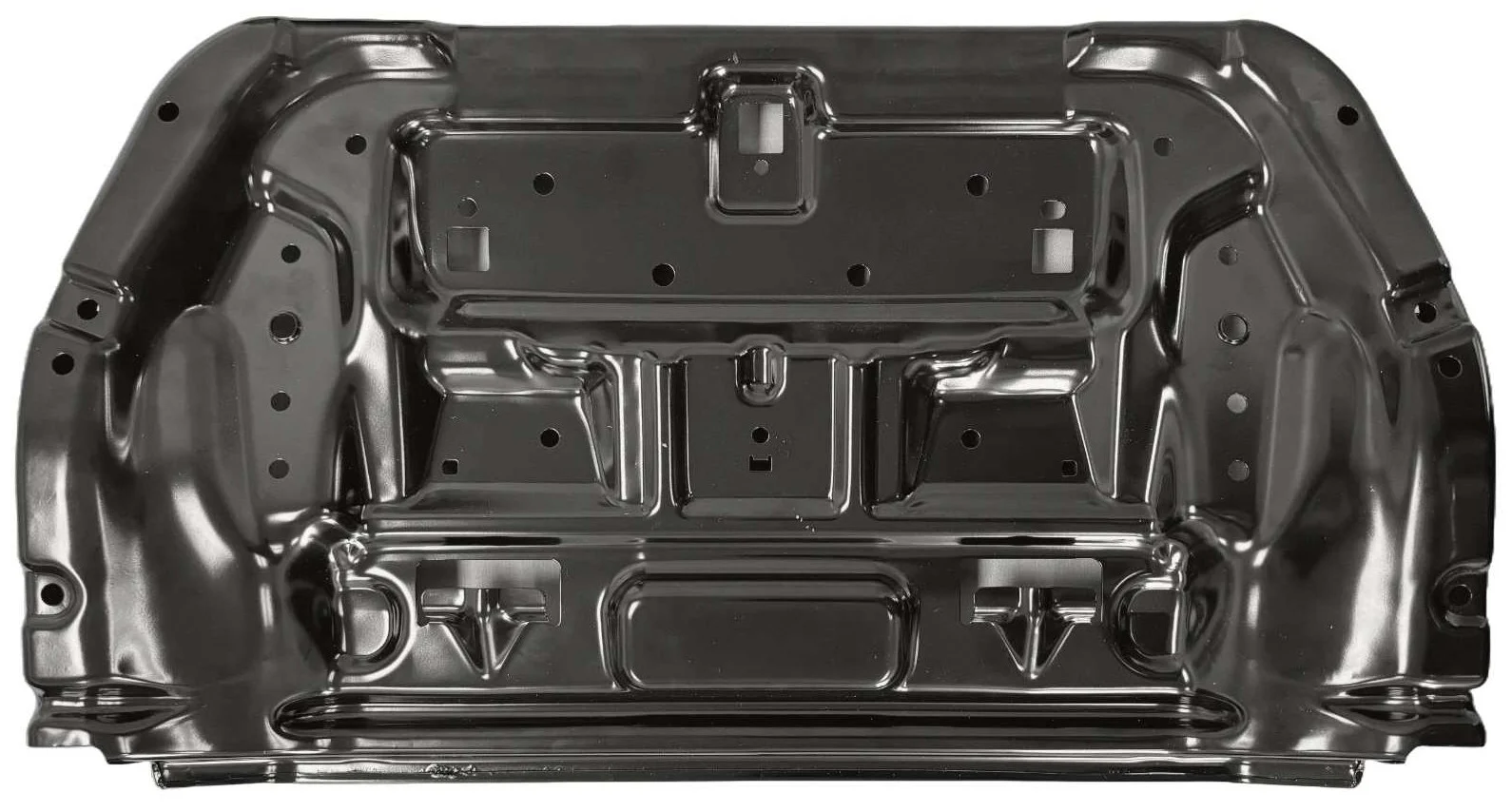 Seat pan stamping angle view